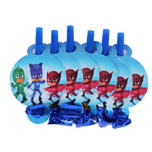 Load image into Gallery viewer, pj mask Cartoon character Catboy Owlette Gekko Birthday decorations theme party disposable tableware supplies toys 2B36