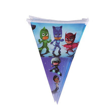 Load image into Gallery viewer, pj mask Cartoon character Catboy Owlette Gekko Birthday decorations theme party disposable tableware supplies toys 2B36