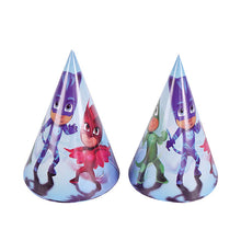 Load image into Gallery viewer, pj mask Cartoon character Catboy Owlette Gekko Birthday decorations theme party disposable tableware supplies toys 2B36