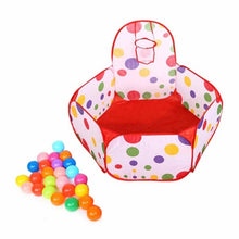 Load image into Gallery viewer, Play House Indoor and Outdoor Easy Folding Ocean Ball Pool Pit Game Tent Play Hut Girls Garden Playhouse Kids Children Toy Tent