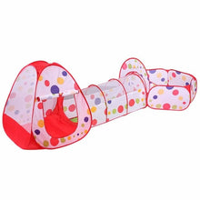 Load image into Gallery viewer, Play House Indoor and Outdoor Easy Folding Ocean Ball Pool Pit Game Tent Play Hut Girls Garden Playhouse Kids Children Toy Tent