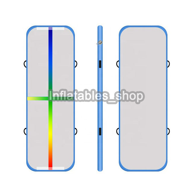 Free Shipping Free One Pump 3x1x0.2m Inflatable Air Gym Track Tumbling Mat, DWF Material Air Track/Inflatable Airtrack