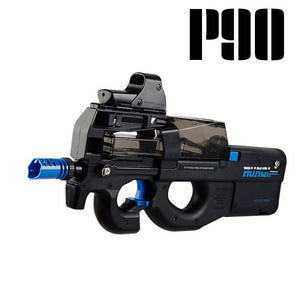 Electric P90 Graffiti Edition Toy Gun Live CS Assault Snipe Simulation Weapon Outdoor Soft Water Bullet Gun Toys For Boys Kids