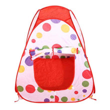 Load image into Gallery viewer, Play House Indoor and Outdoor Easy Folding Ocean Ball Pool Pit Game Tent Play Hut Girls Garden Playhouse Kids Children Toy Tent