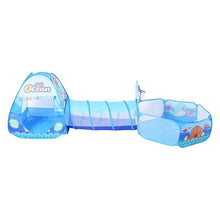 Load image into Gallery viewer, Play House Indoor and Outdoor Easy Folding Ocean Ball Pool Pit Game Tent Play Hut Girls Garden Playhouse Kids Children Toy Tent