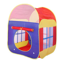 Load image into Gallery viewer, Play House Indoor and Outdoor Easy Folding Ocean Ball Pool Pit Game Tent Play Hut Girls Garden Playhouse Kids Children Toy Tent